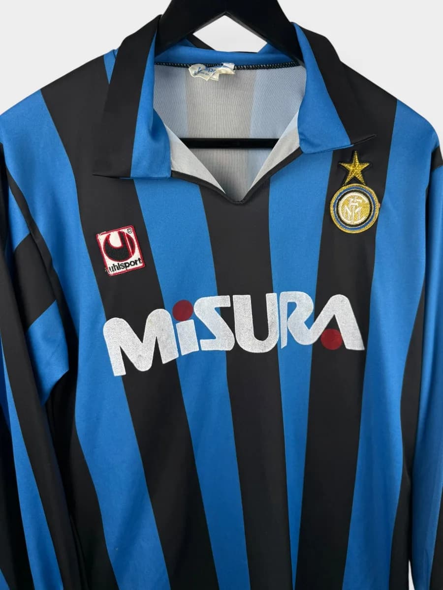 1989/90 Inter Milan Home long-sleeve shirt - view 3 of 4