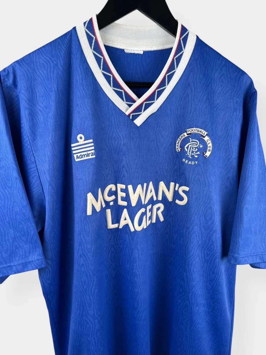 1990/92 Rangers Home shirt - view 3 of 4