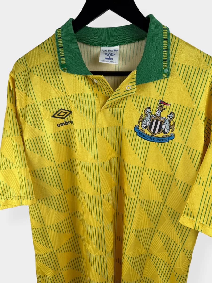 1991/93 Newcastle United Away shirt - view 4 of 4
