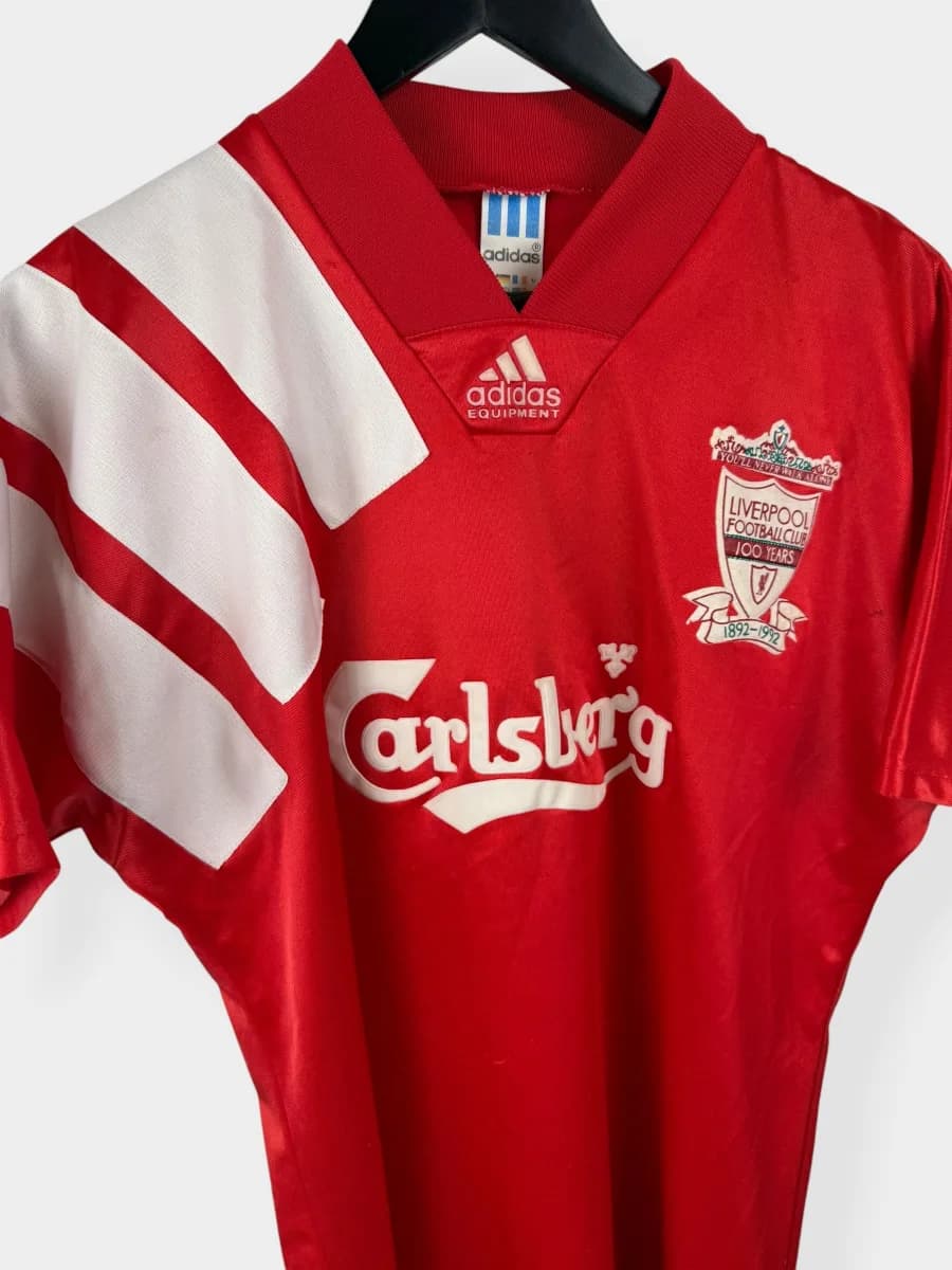 1992/93 Liverpool Home shirt - view 3 of 4