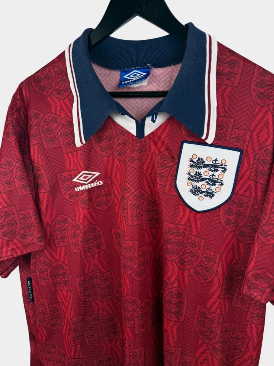 1993/95 England Away shirt - view 4 of 4