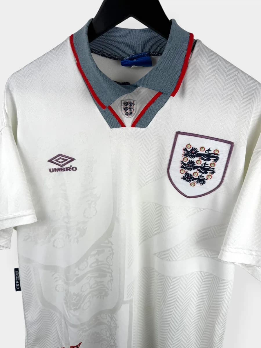 1993/95 England Home shirt - view 5 of 5