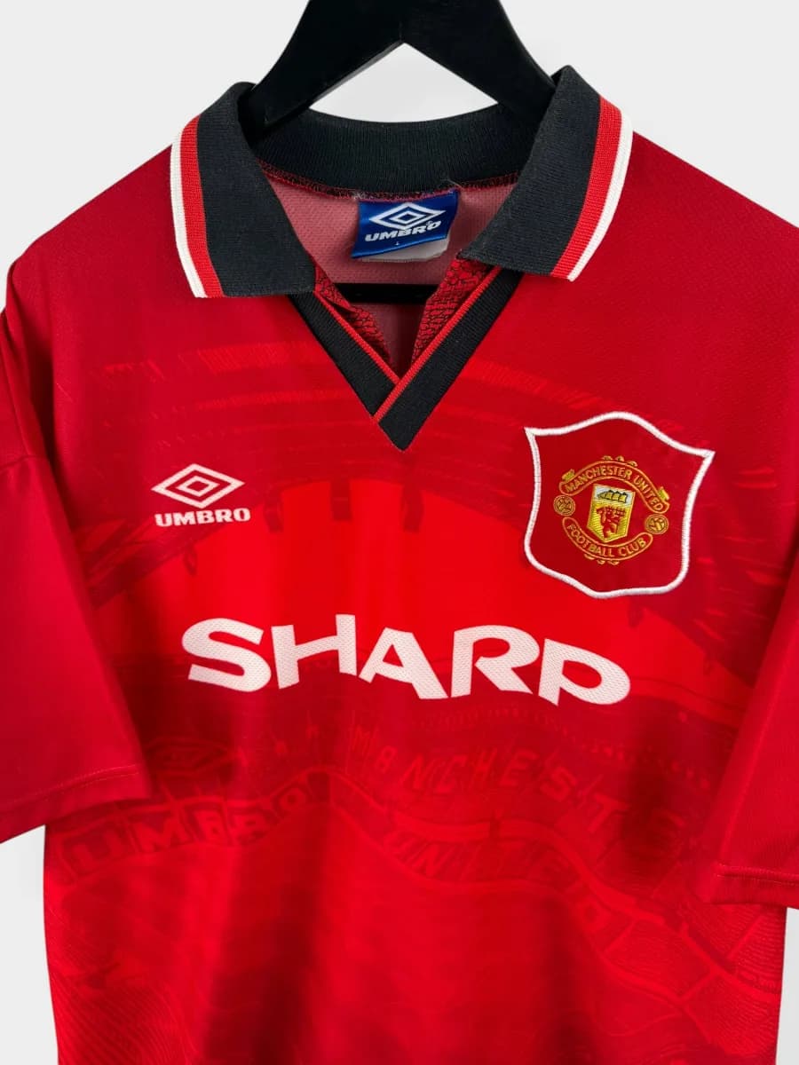 1994/96 Manchester United Home Beckham #24 shirt - view 4 of 4