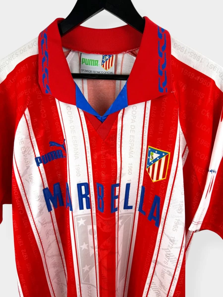 1995/96 Atletico Madrid Home shirt - view 4 of 5