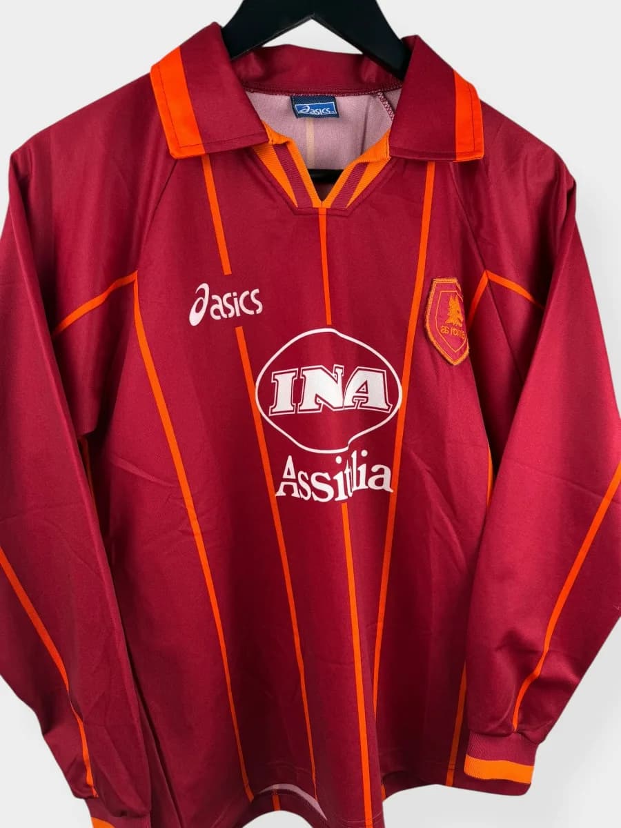 1996/97 AS Roma Home long-sleeve shirt - view 3 of 4