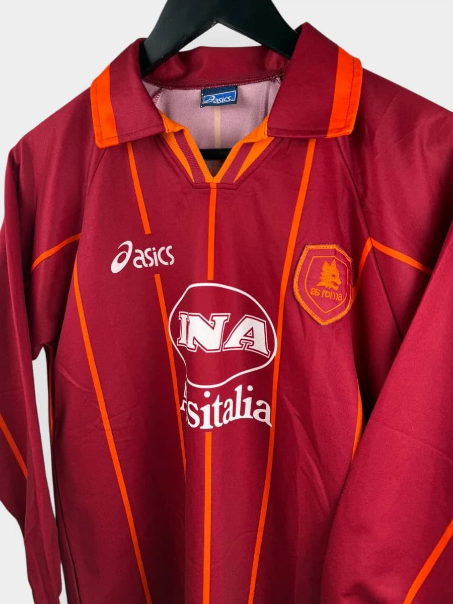 1996/97 AS Roma Home long-sleeve shirt - view 4 of 4