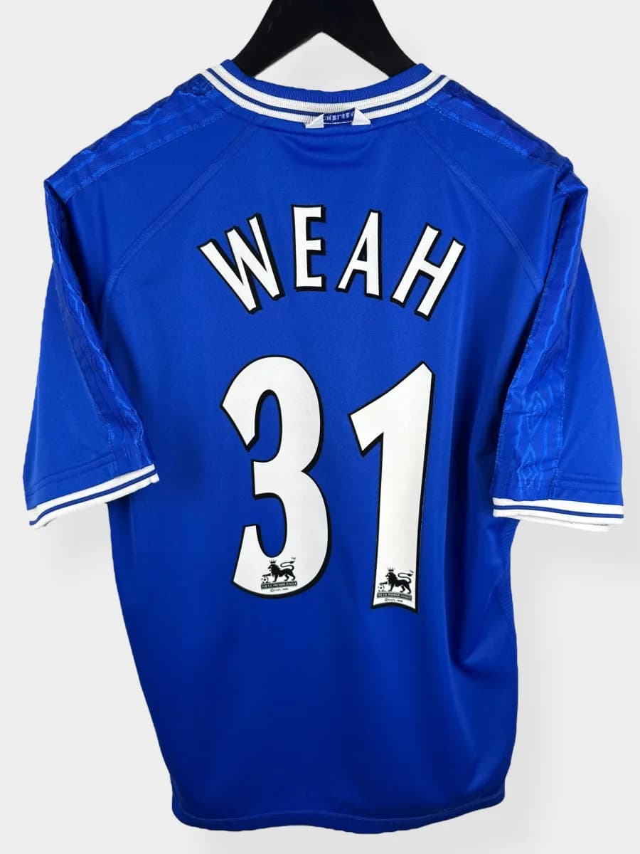 1999/01 Chelsea Home Weah #31 shirt - view 1 of 4