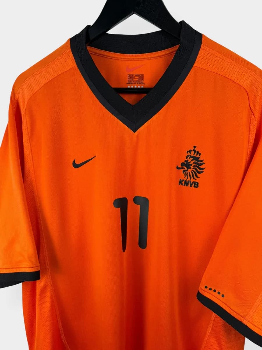 2000/02 Netherlands Home Overmars #11 shirt - view 4 of 4