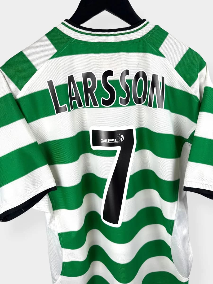 2001/03 Celtic Home shirt – Larsson #7 - view 4 of 5