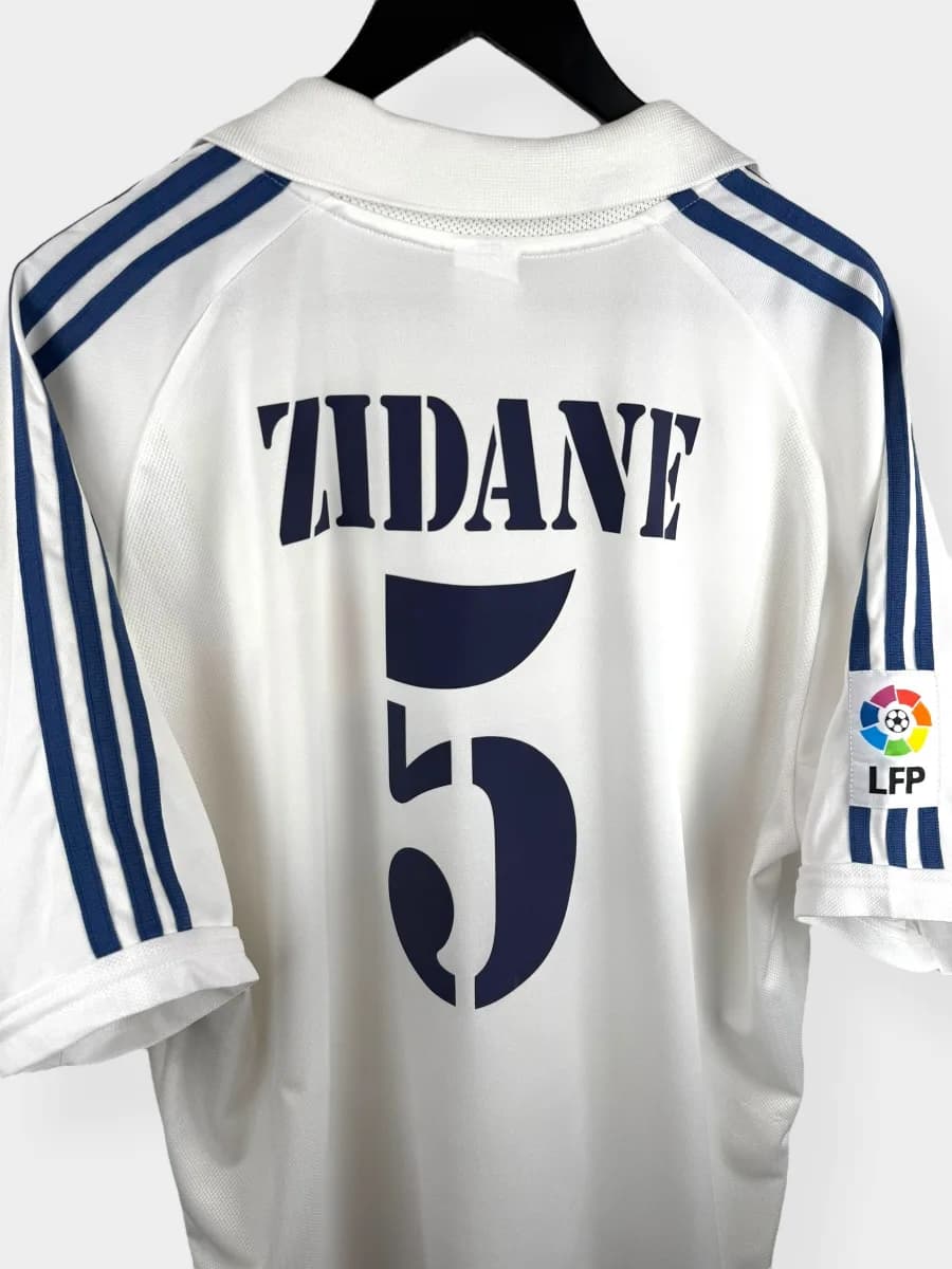 2001/02 Real Madrid Home Zidane #5 shirt - view 3 of 4