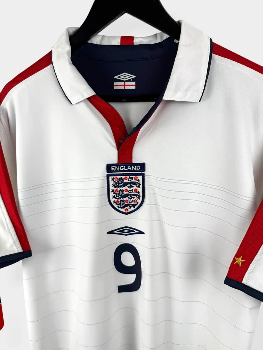 2003/05 England Home Rooney #9 shirt - view 4 of 4