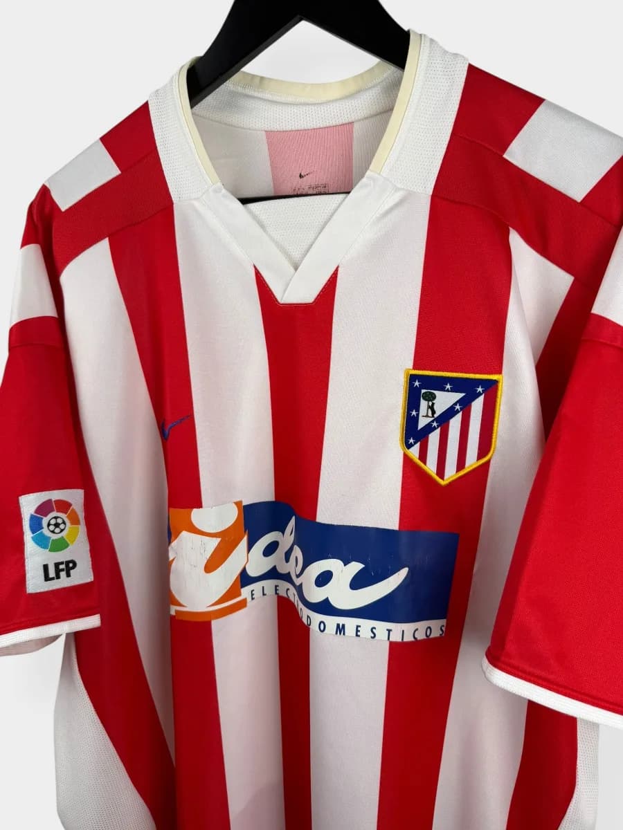 2002/03 Atletico Madrid Home shirt - view 4 of 4