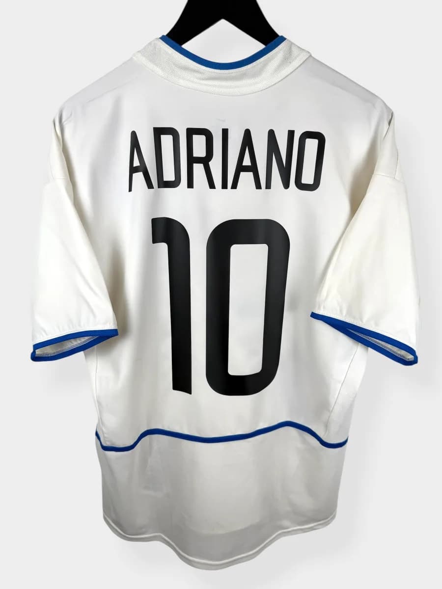 2002/03 Inter Milan Away Adriano #10 shirt - view 1 of 4