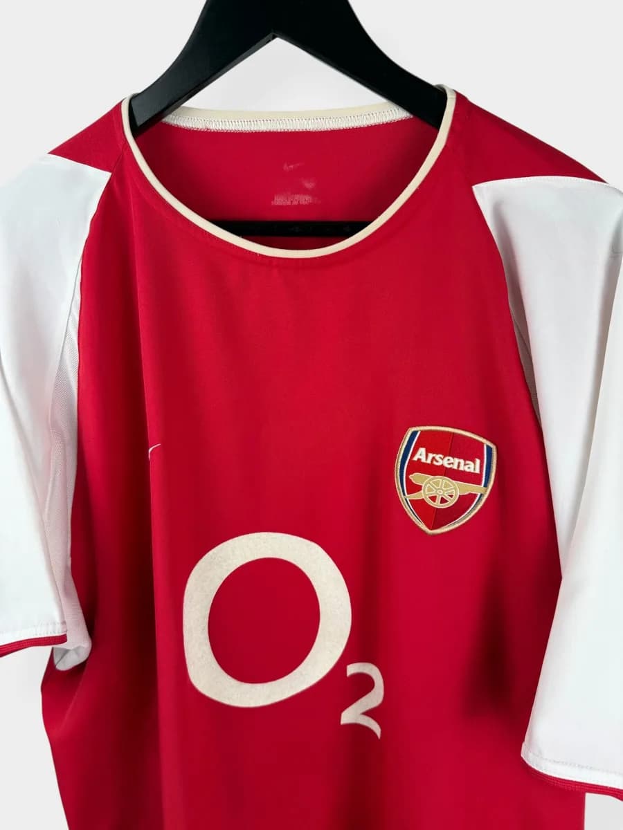 2002/04 Arsenal Home Henry #14 shirt - view 4 of 4
