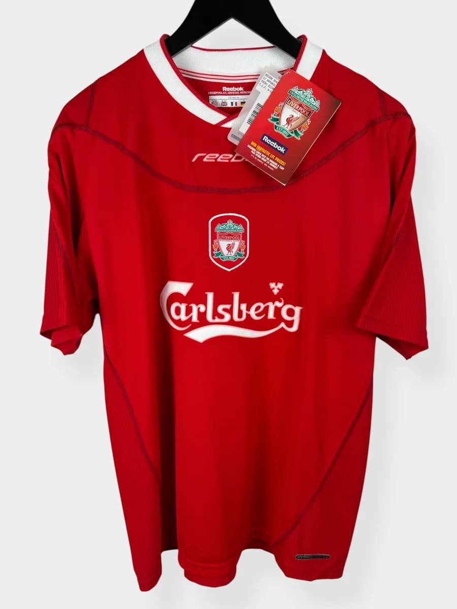 2002/04 Liverpool Home Gerrard #17 shirt - view 2 of 4