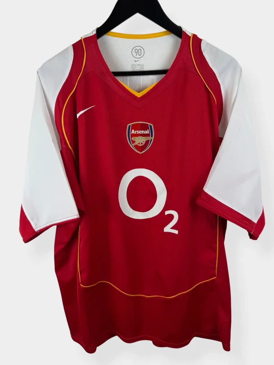 2004/05 Arsenal Home Henry #14 shirt - view 3 of 5