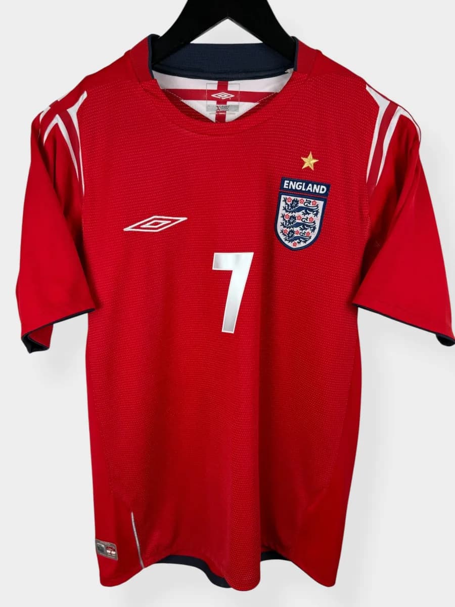 2004/06 England Away shirt – Beckham #7 - view 3 of 5