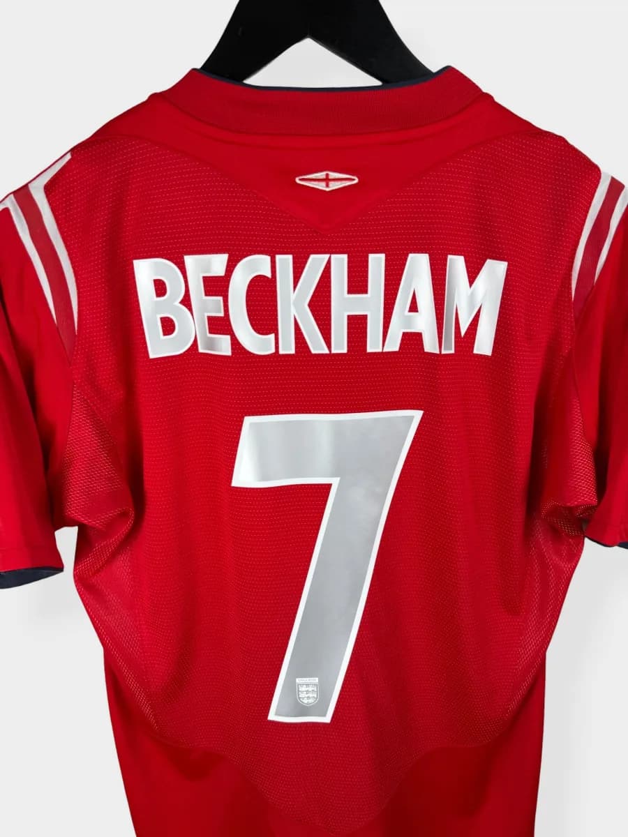 2004/06 England Away shirt – Beckham #7 - view 4 of 5