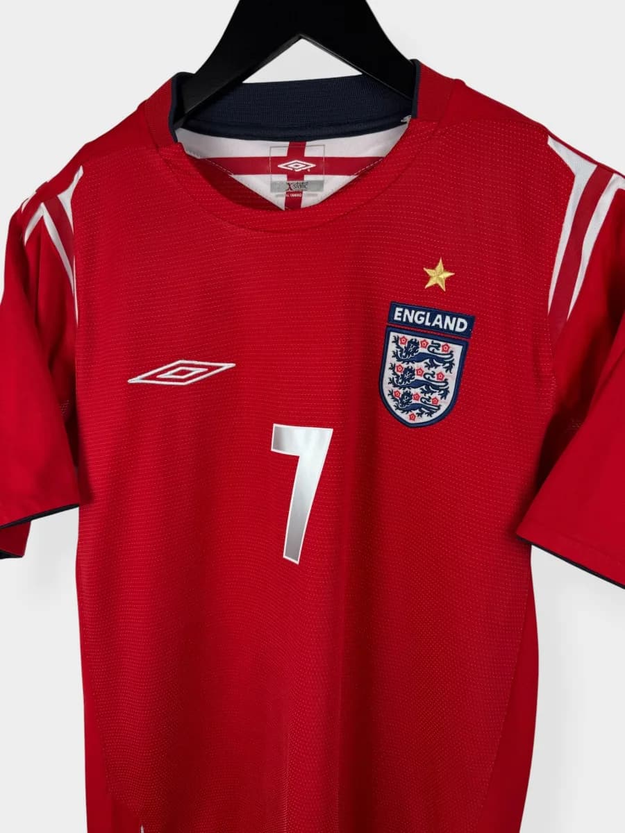 2004/06 England Away shirt – Beckham #7 - view 5 of 5