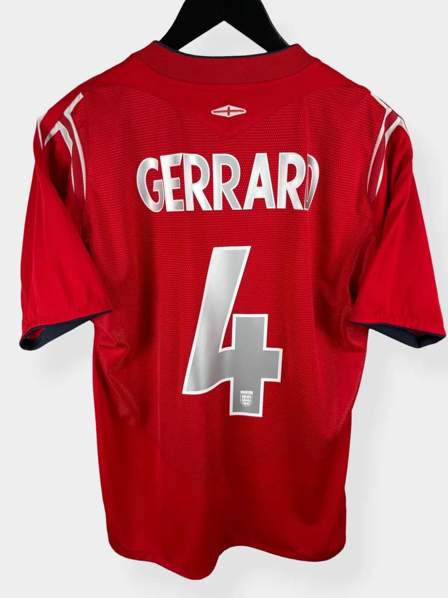 2004/06 England Away shirt – Gerrard #4 - view 2 of 5