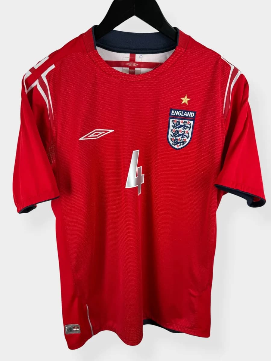 2004/06 England Away shirt – Gerrard #4 - view 3 of 5