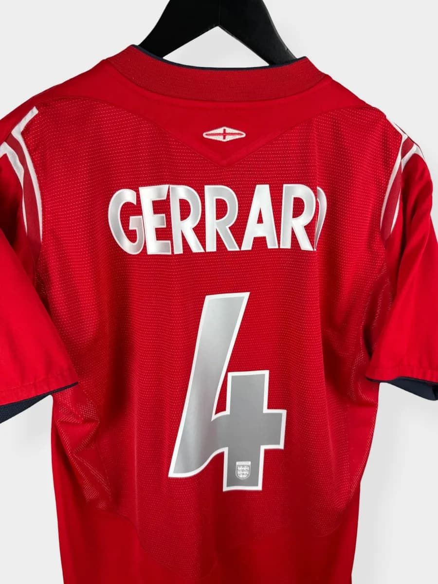 2004/06 England Away shirt – Gerrard #4 - view 4 of 5