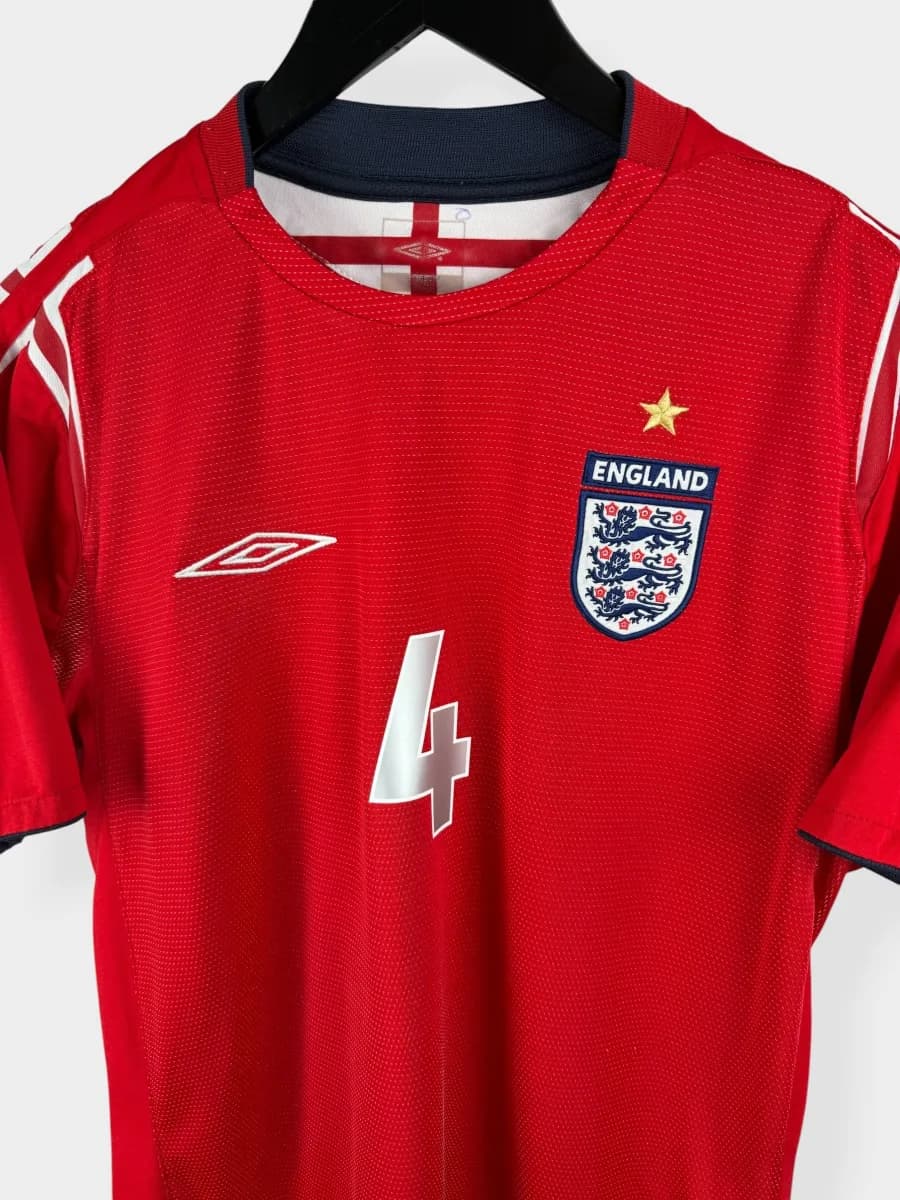 2004/06 England Away shirt – Gerrard #4 - view 5 of 5