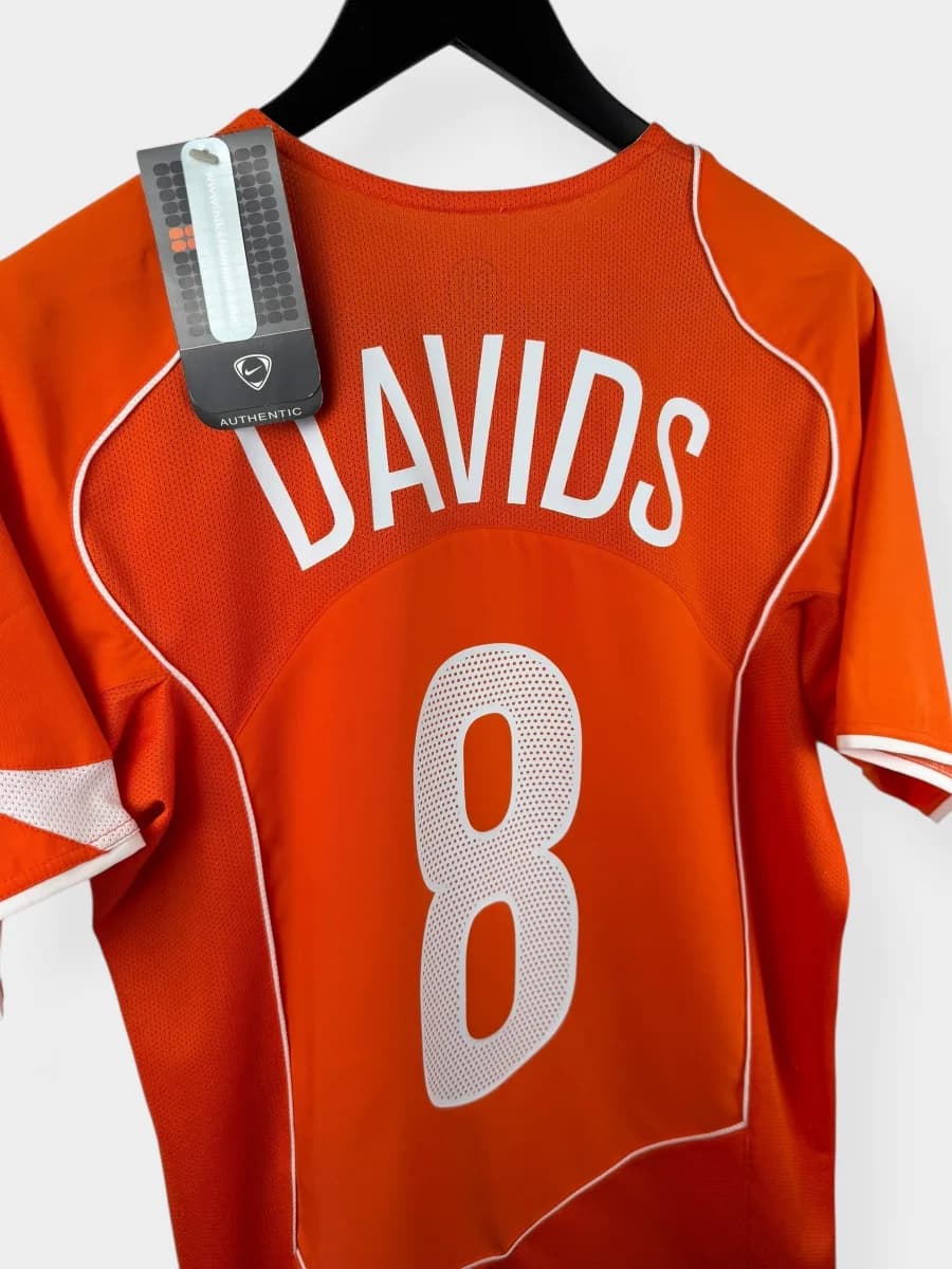 2004/06 Netherlands Home Davids #8 shirt - view 3 of 4