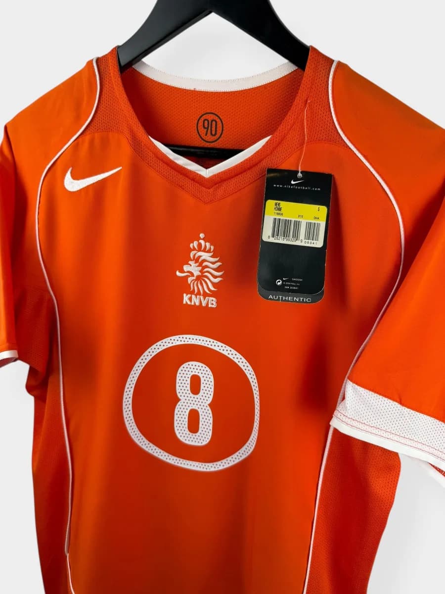 2004/06 Netherlands Home Davids #8 shirt - view 4 of 4