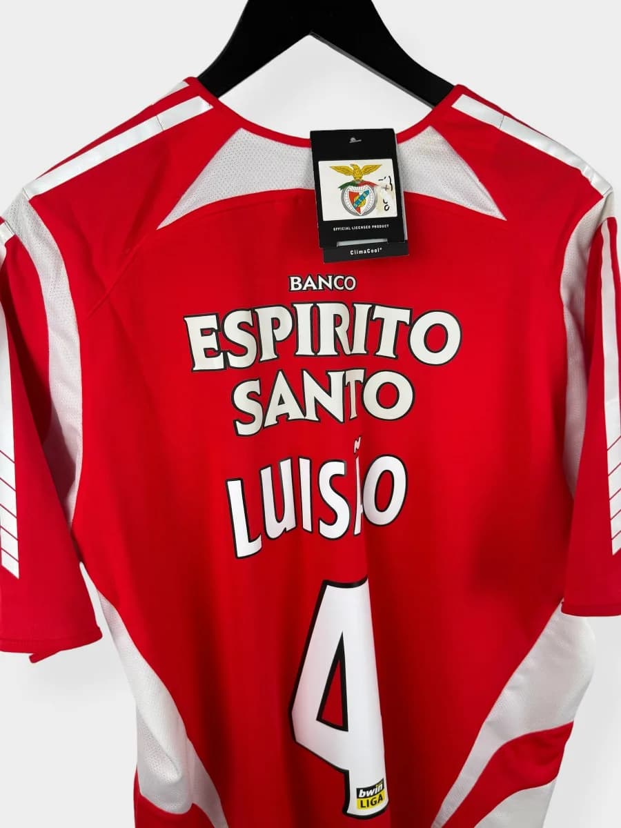 2005/06 Benfica Home Luisao #4 shirt - view 3 of 4
