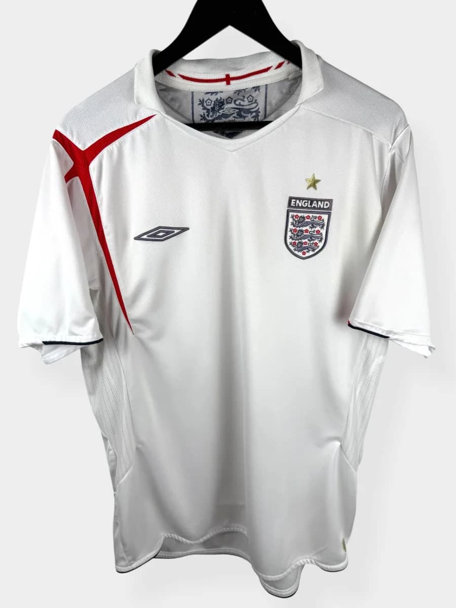 2007/09 England Home shirt - view 5 of 5