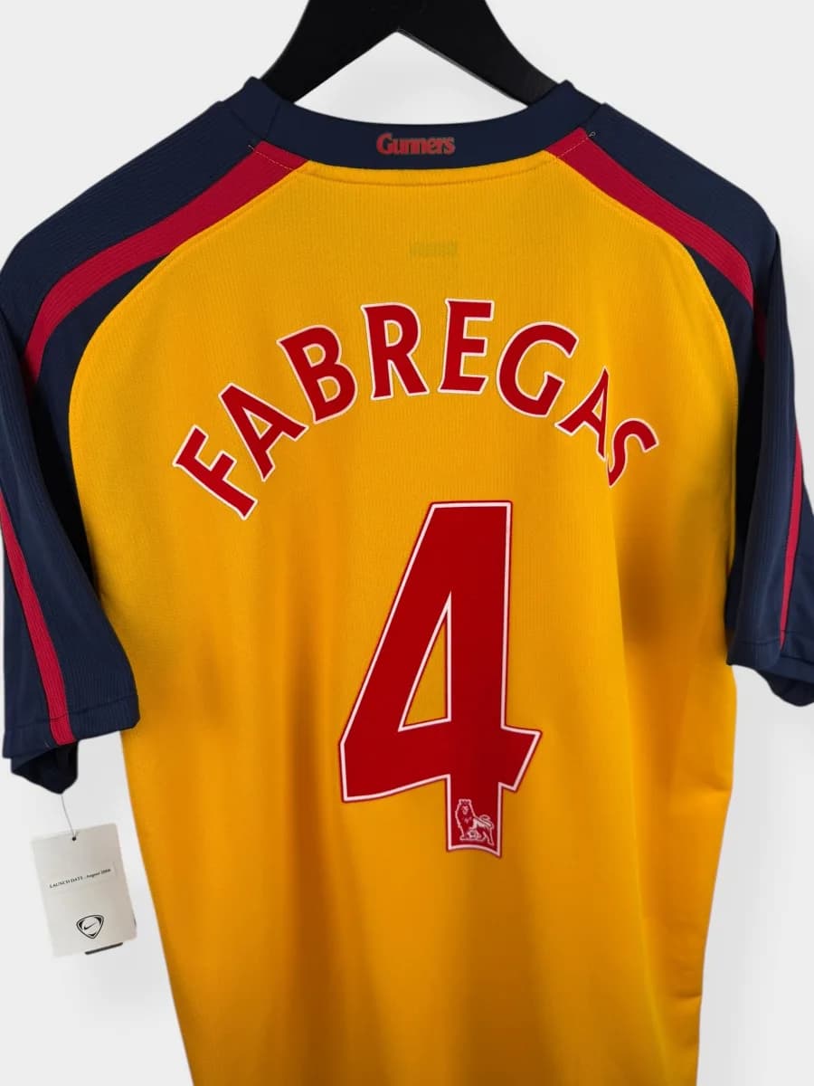 2008/10 Arsenal Away Fabregas #4 shirt - view 3 of 4