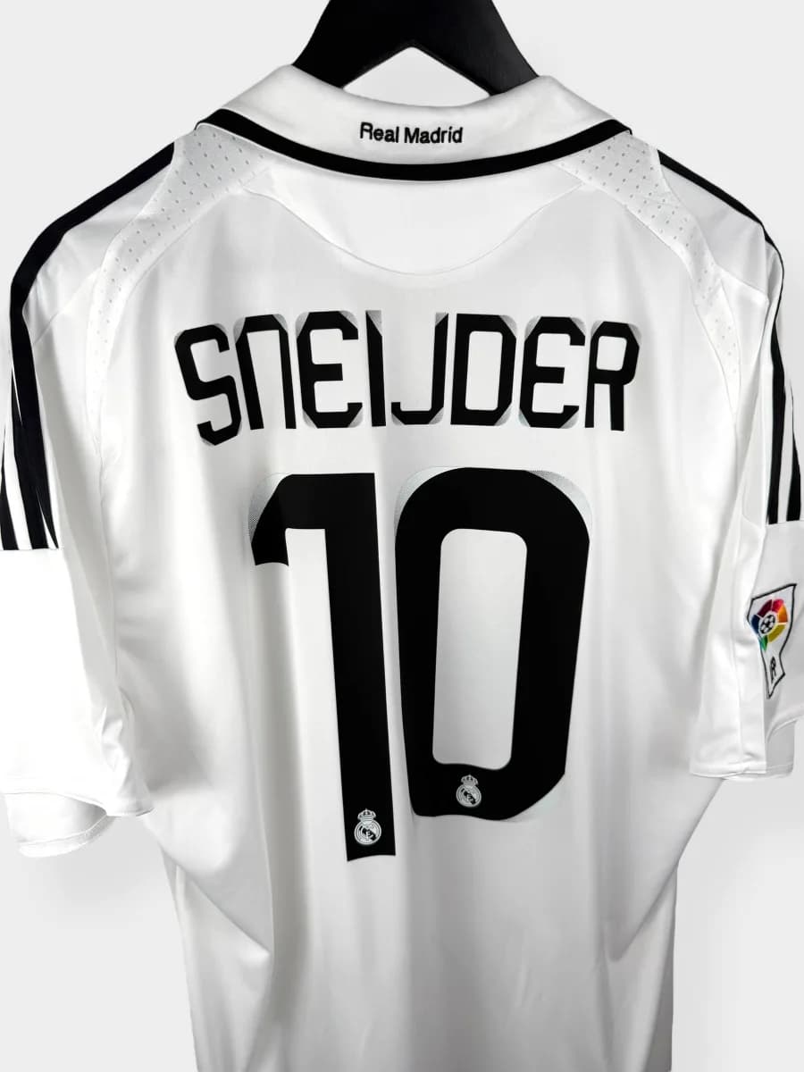 2008/09 Real Madrid Home Sneijder #10 shirt - view 3 of 4