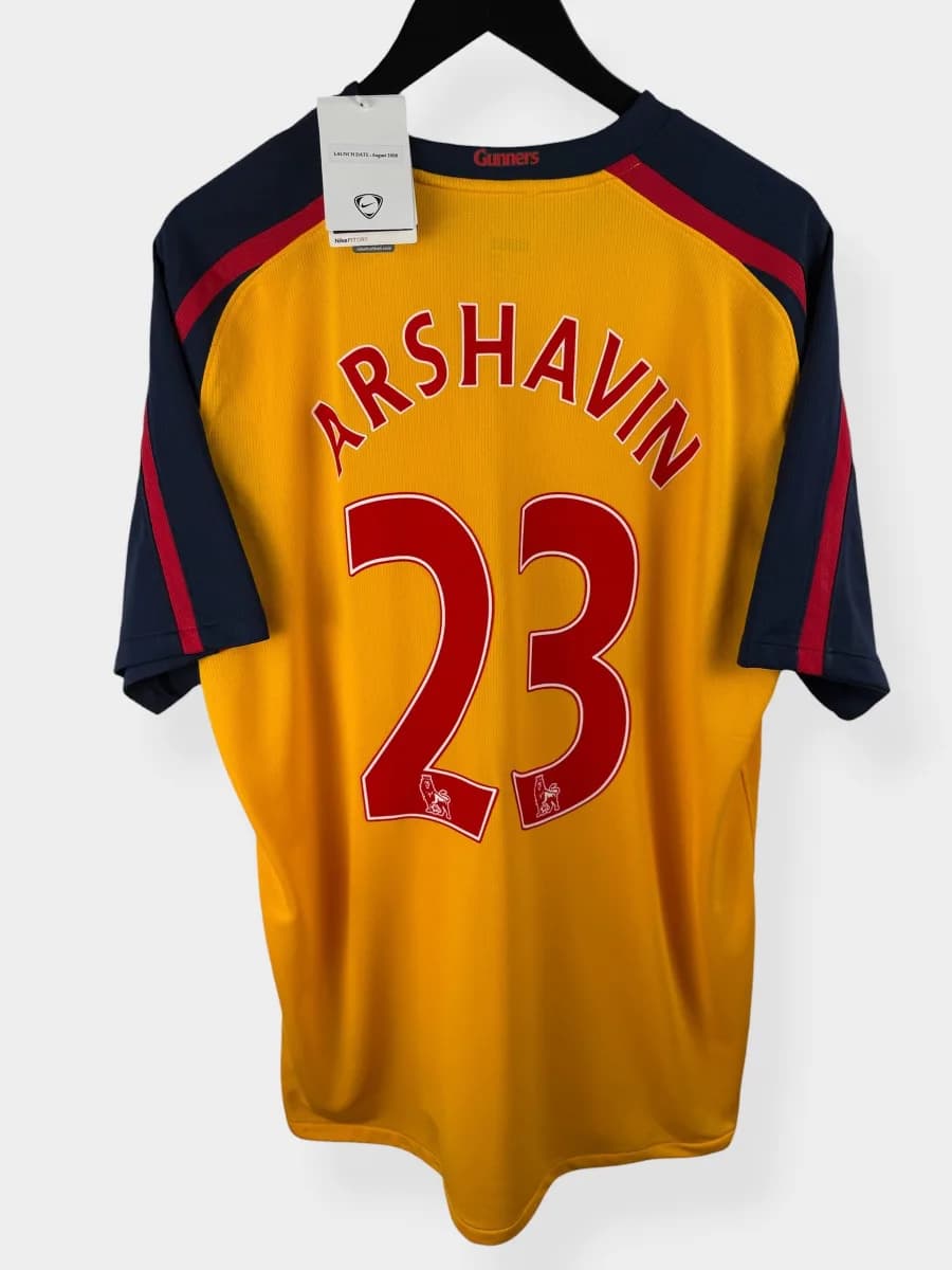 2008/10 Arsenal Away Arshavin #23 shirt - view 5 of 5