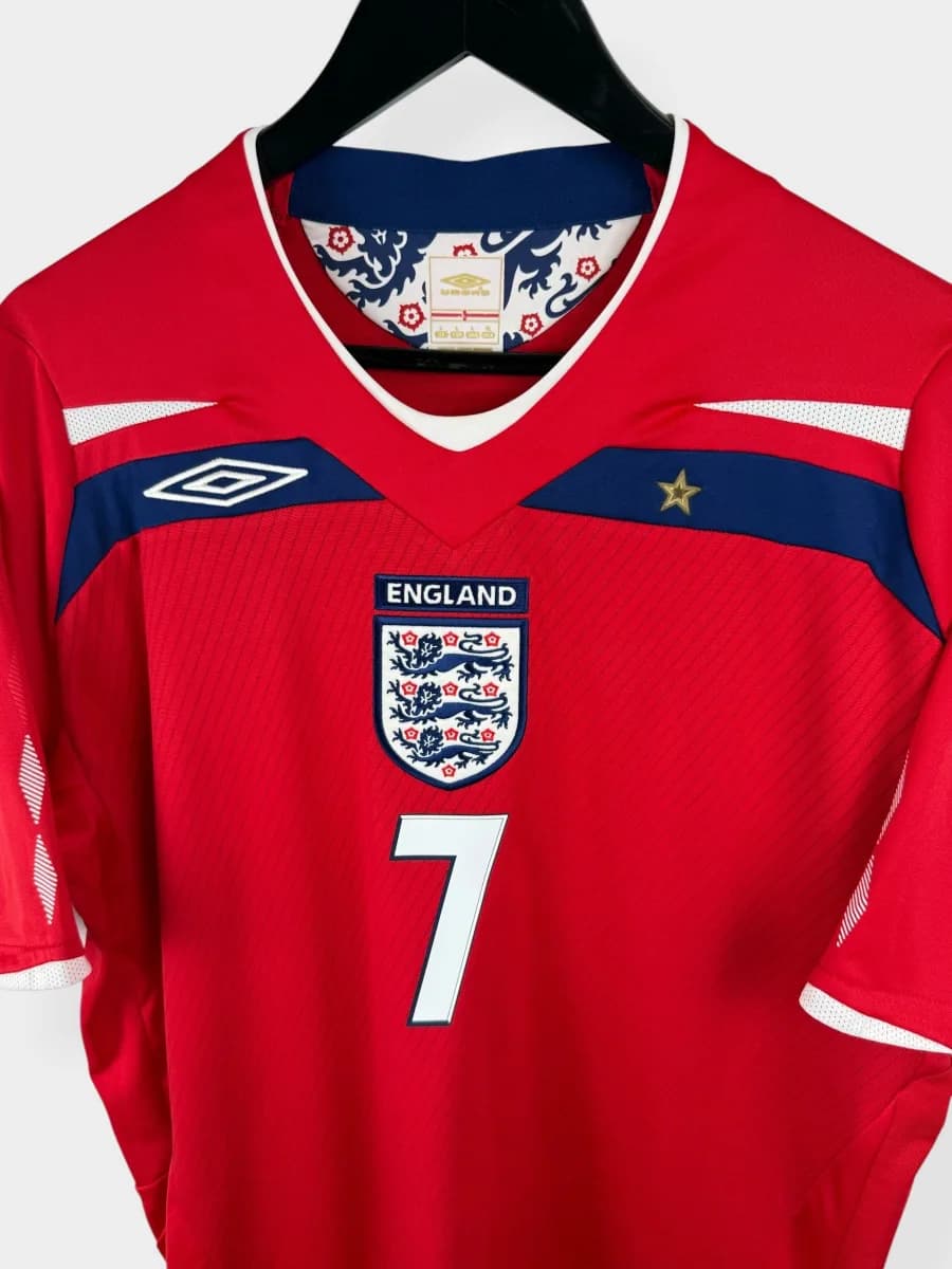 2008/10 England Away Beckham #7 shirt - view 4 of 5