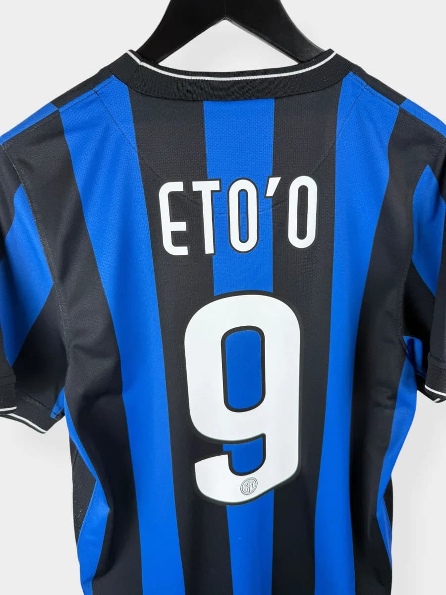 2009/10 Inter Milan Home Eto'O #9 shirt - view 3 of 4