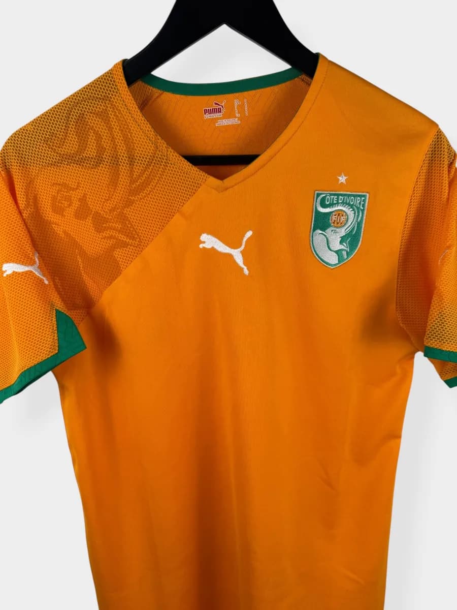 2010/11 Ivory Coast Home shirt - view 4 of 5
