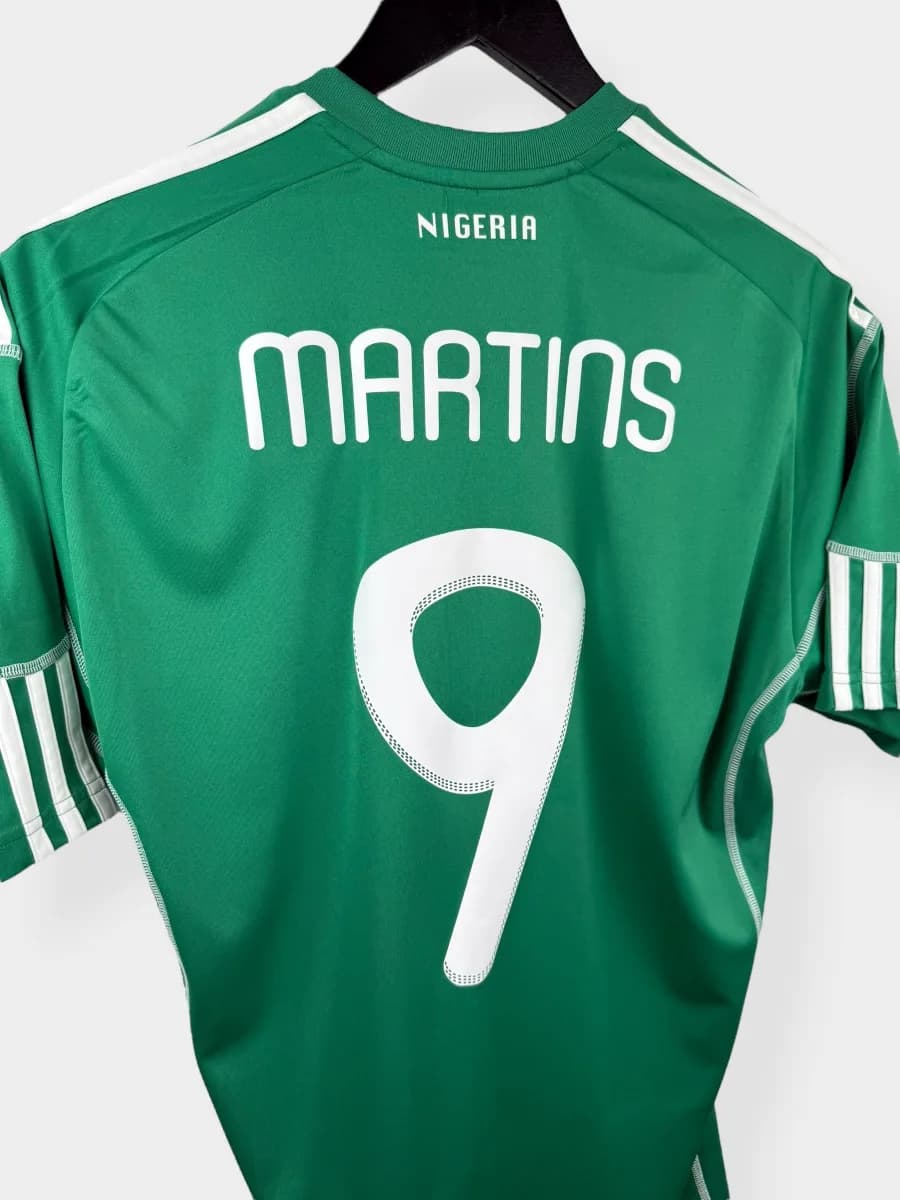 2010/11 Nigeria Home Martins #9 shirt - view 3 of 4