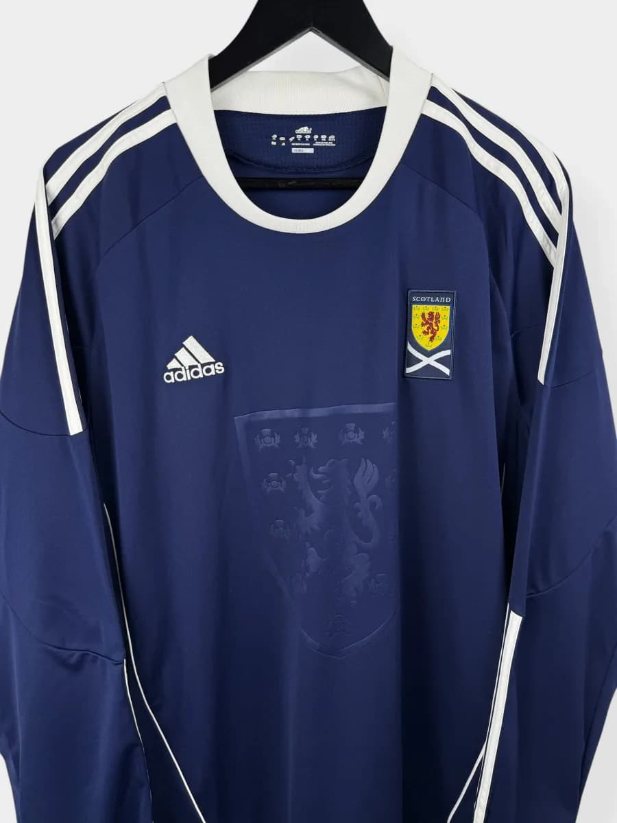 2010/11 Scotland Home long-sleeve shirt - view 3 of 4