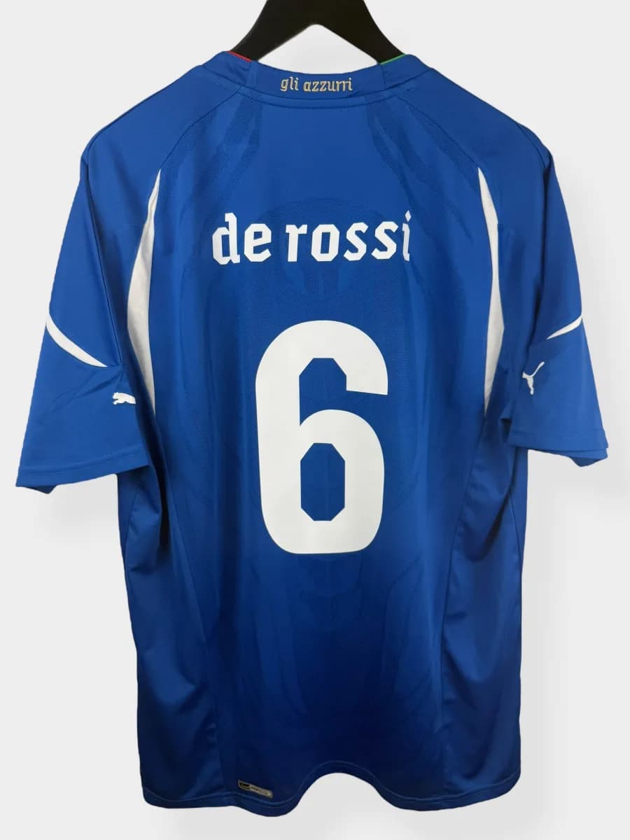 2010/12 Italy Home De Rossi #6 shirt - view 1 of 4