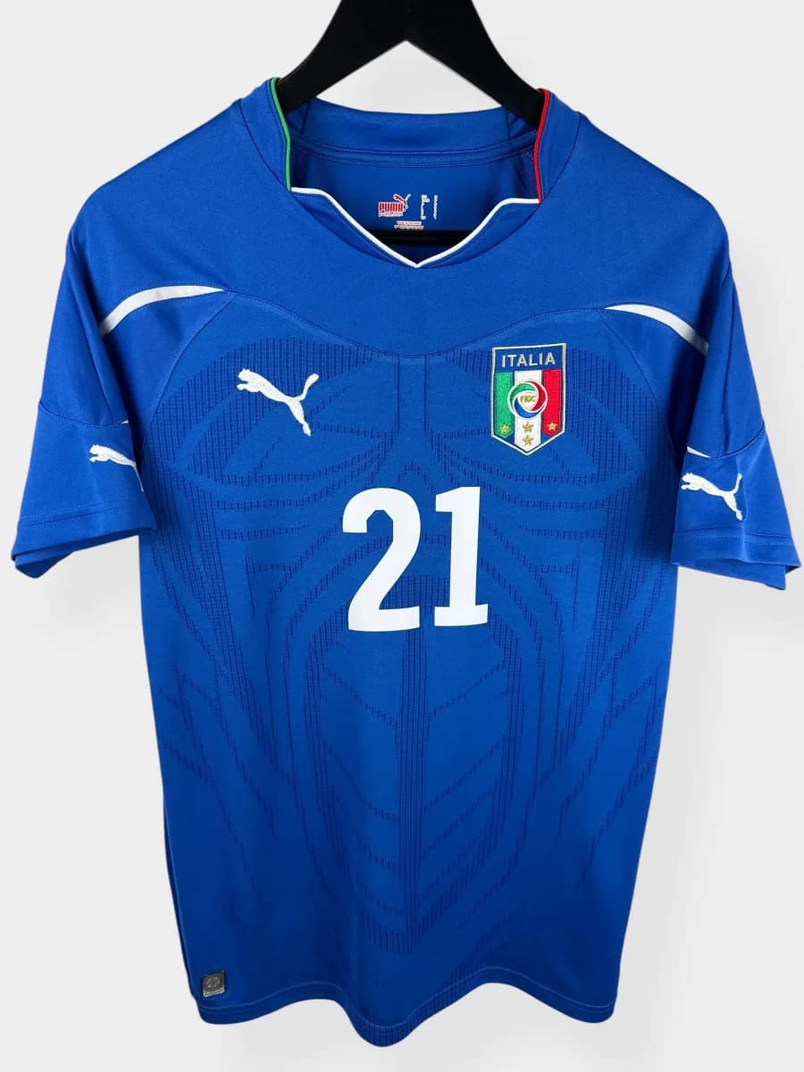 2010/12 Italy Home Pirlo #21 shirt - view 2 of 4
