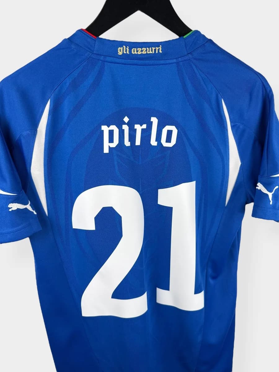 2010/12 Italy Home Pirlo #21 shirt - view 3 of 4