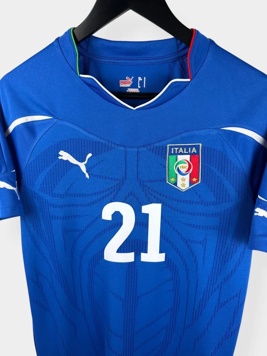 2010/12 Italy Home Pirlo #21 shirt - view 4 of 4