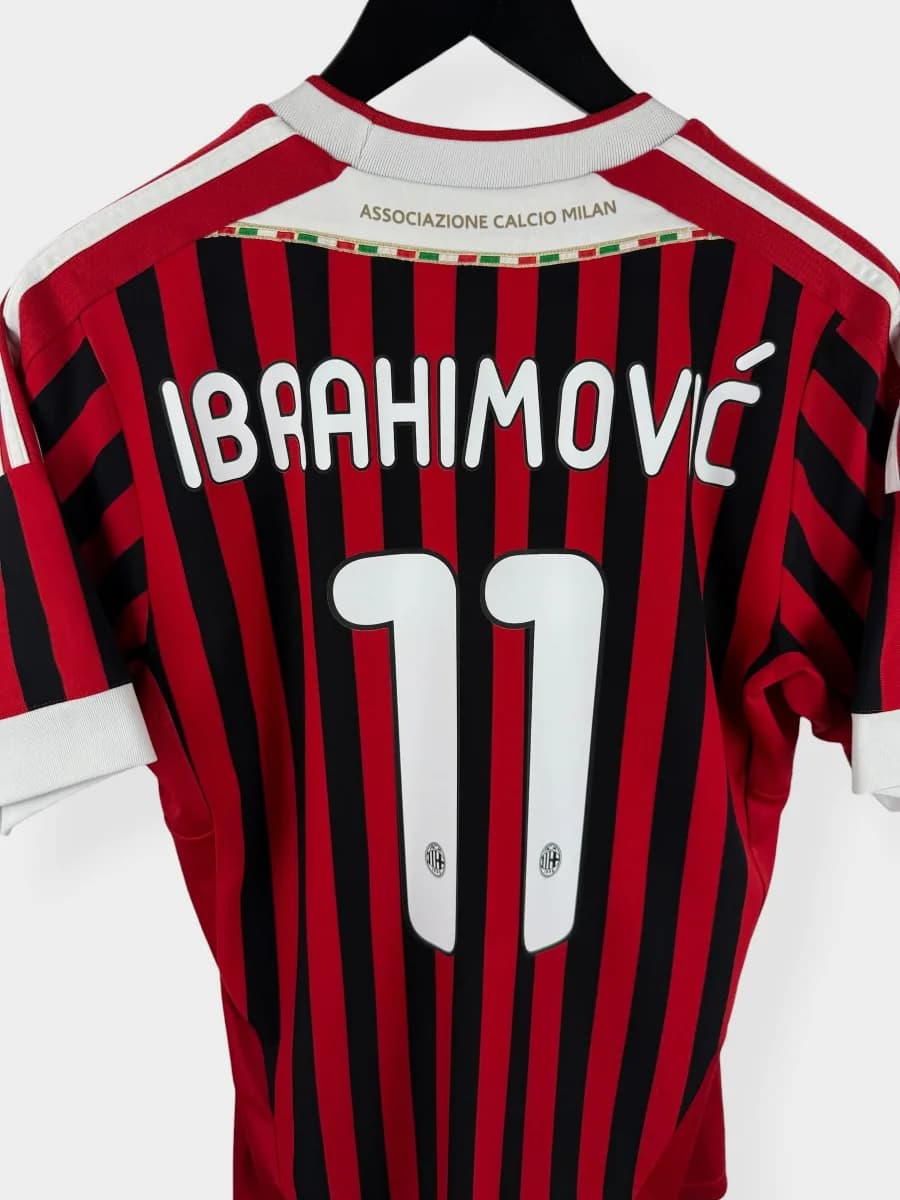 2011/12 AC Milan Home Ibrahimovic #11 shirt - view 3 of 4