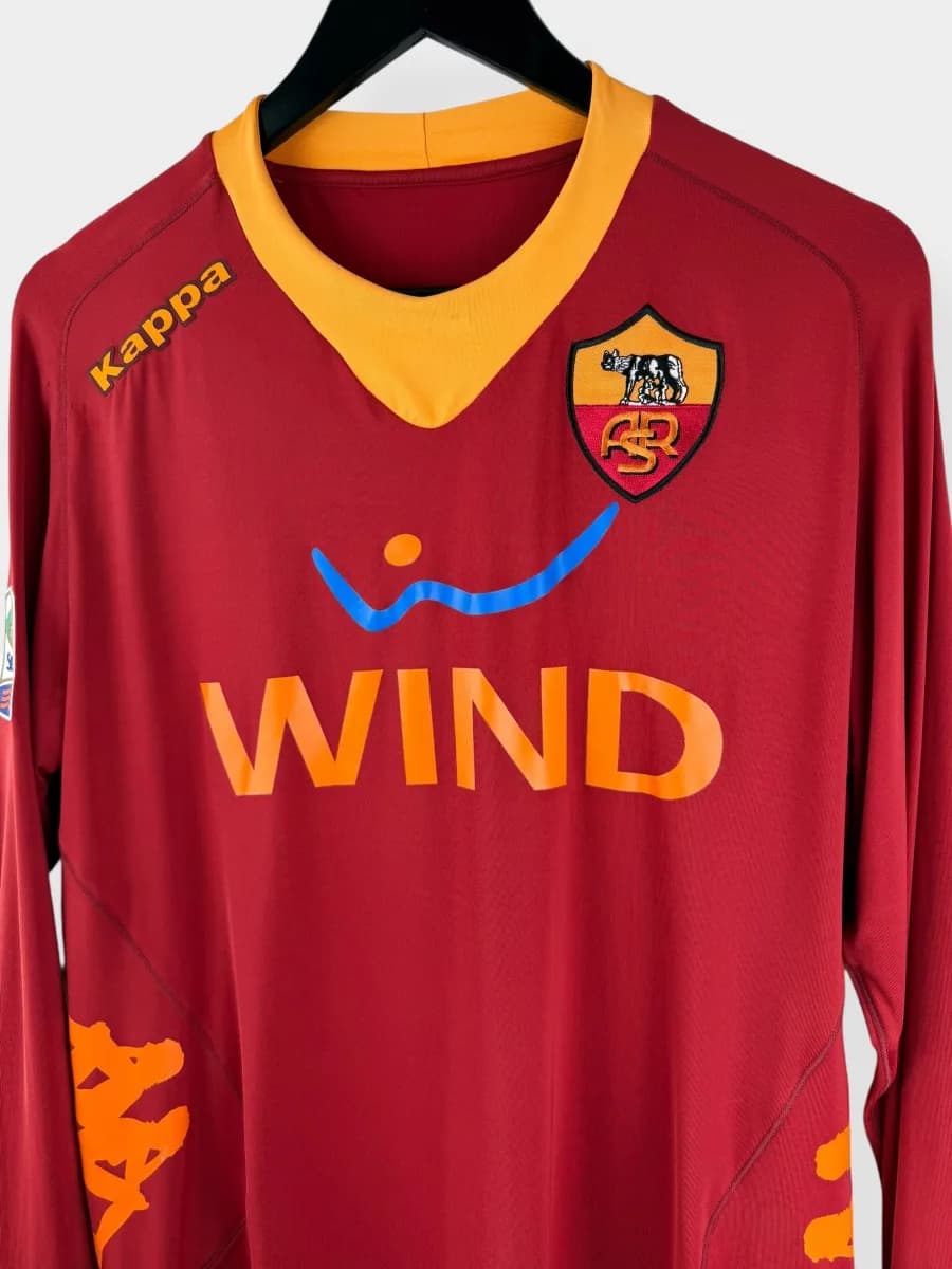 2011/12 AS Roma Home long-sleeve shirt - view 4 of 4