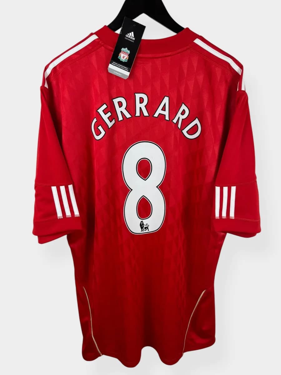 2011/12 Liverpool Home Gerrard #8 shirt - view 5 of 5