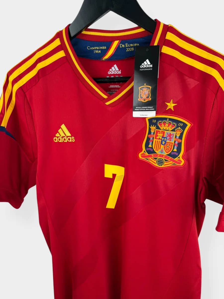 2011/12 Spain Home David Villa #7 shirt - view 4 of 4