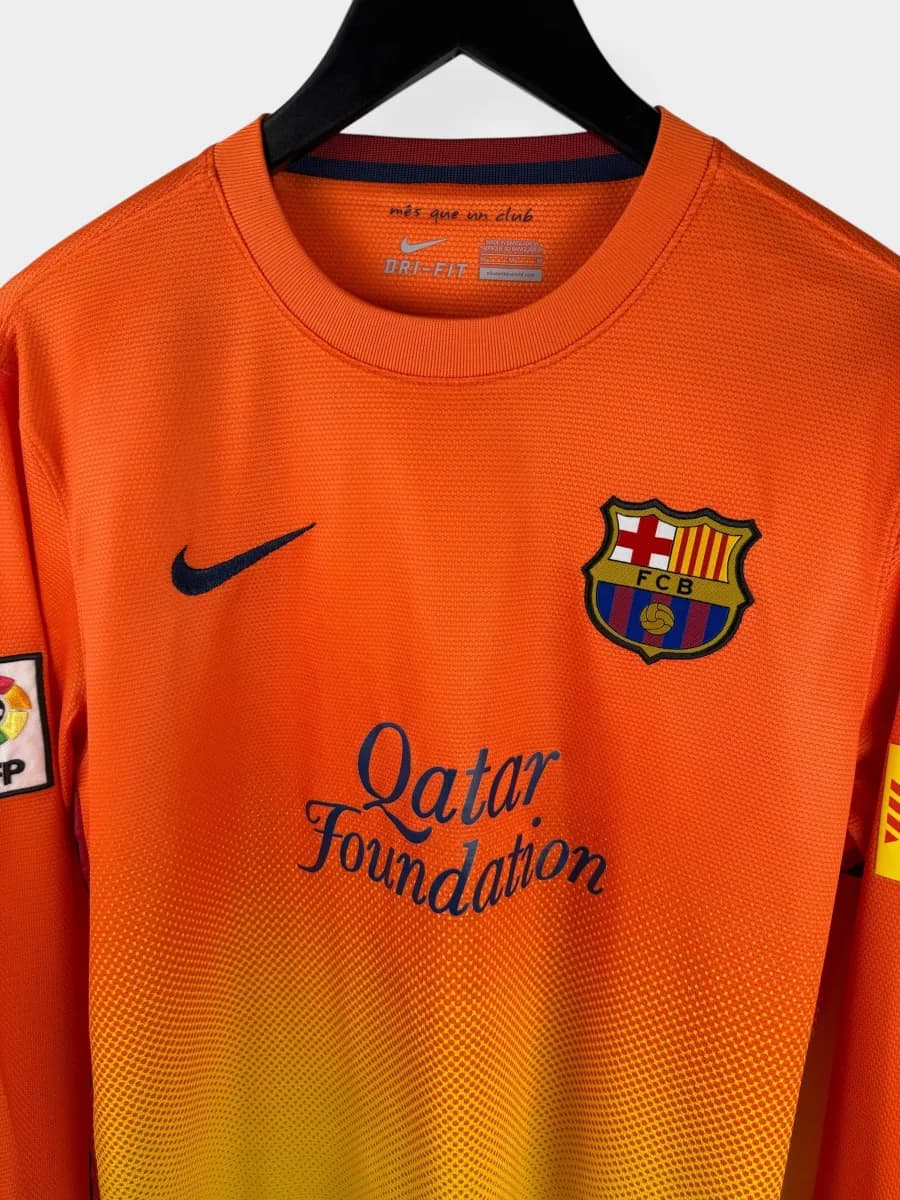 2012/13 Barcelona Away Iniesta #8 long-sleeve shirt - view 4 of 4