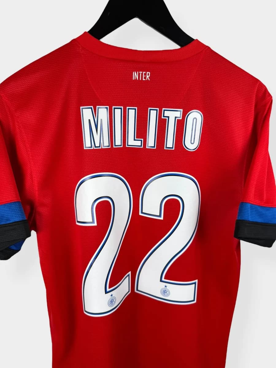 2012/13 Inter Milan Away Milito #22 shirt - view 3 of 4