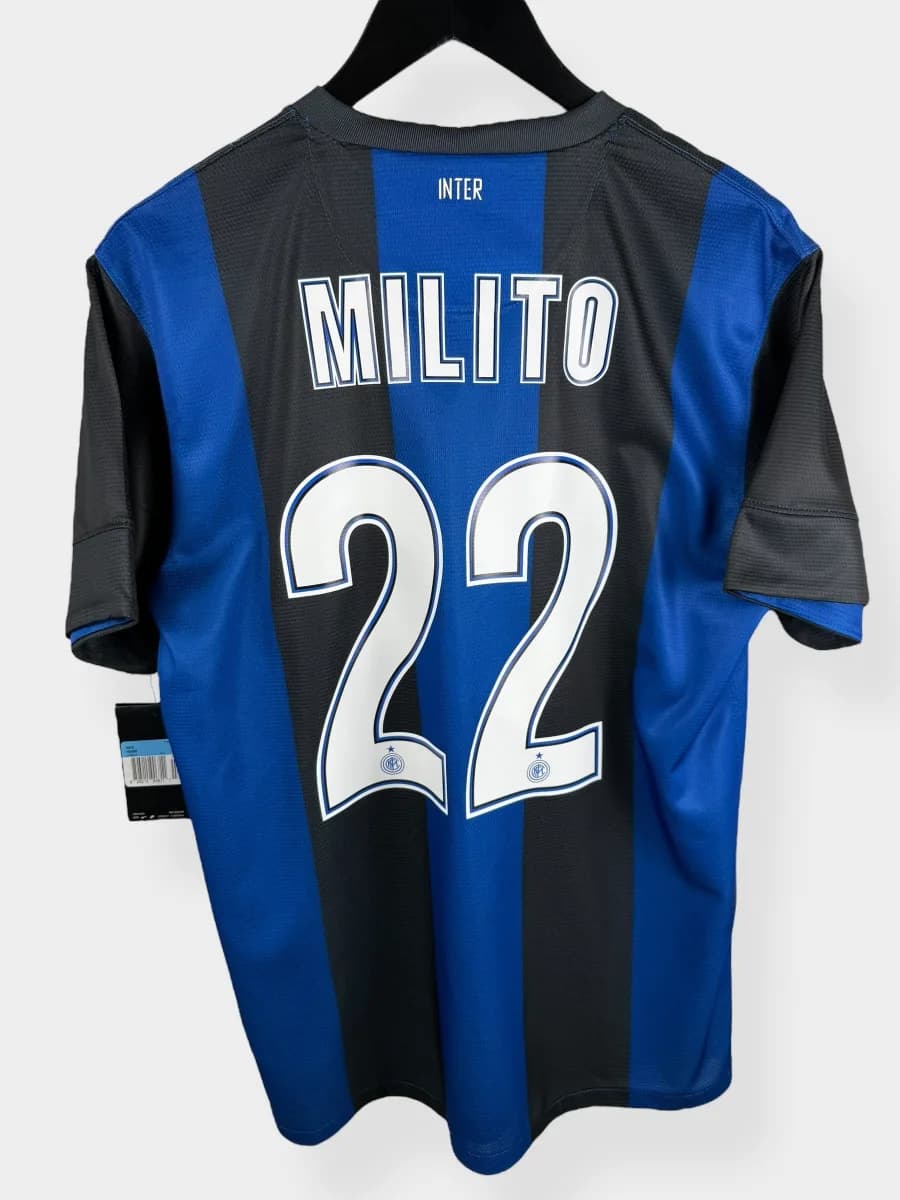 2012/13 Inter Milan Home Milito #22 shirt - view 1 of 4